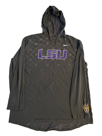 Ray Thornton LSU Football Player Exclusive College Football Playoff Performance Hoodie (Size XL)