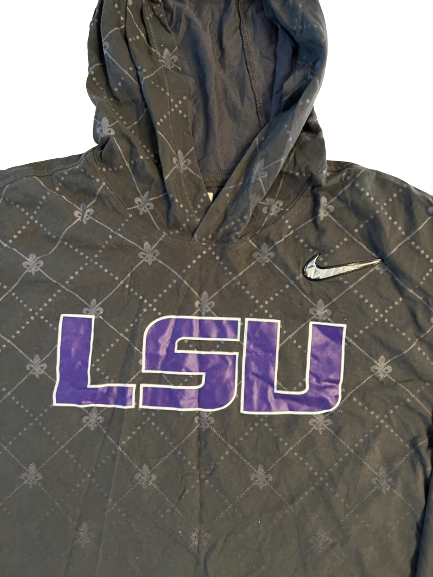 Ray Thornton LSU Football Player Exclusive College Football Playoff Performance Hoodie (Size XL)