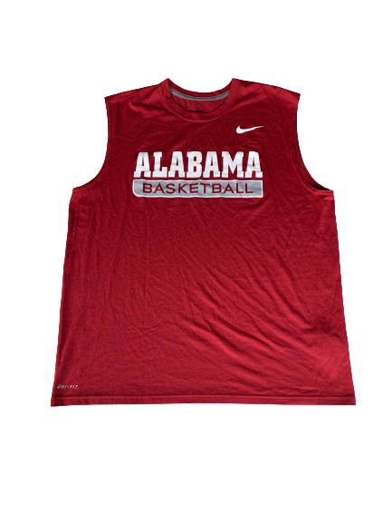 Lawson Schaffer Alabama Basketball Nike Workout Tank (Size L)