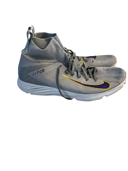 Ray Thornton LSU Football Team Issued Turf Shoes (Size 13)