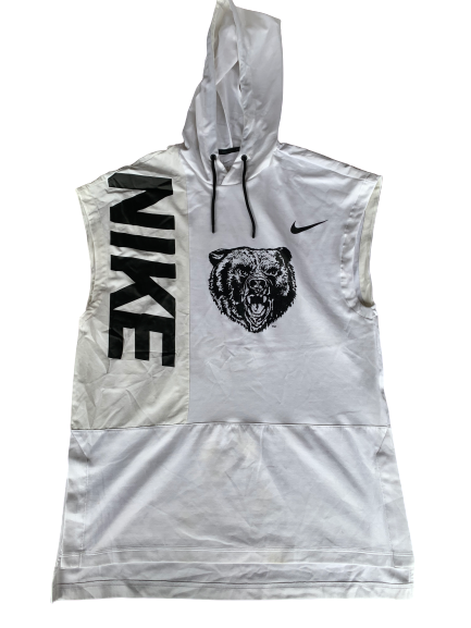 Makai Mason Baylor Nike Sleeveless Hoodie (Size L)