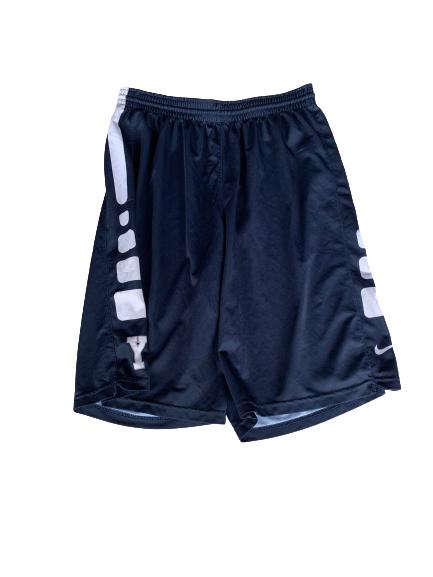 Makai Mason Yale Basketball Practice Shorts (Size XLT)