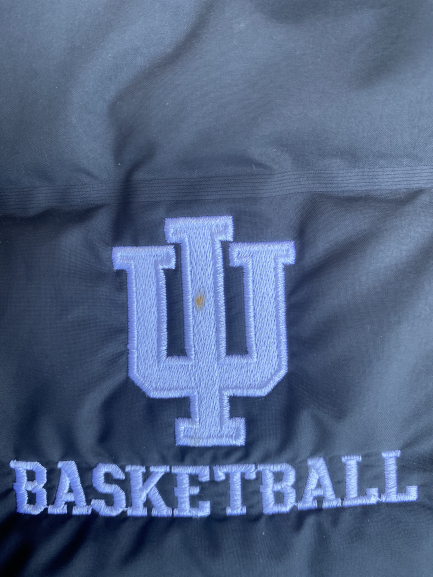 Cooper Bybee Indiana Basketball Team Issued Winter Coat (Size L)