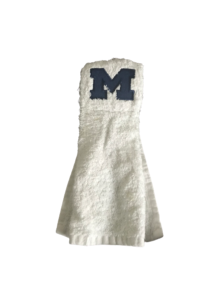 Tyrone Wheatley Jr. Michigan Team Issued Football Towel