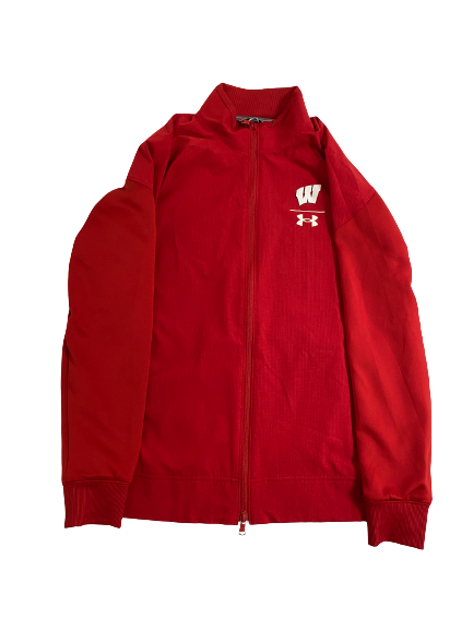 Anna MacDonald Wisconsin Volleyball Team-Issued Zip-Up Jacket (Size M)