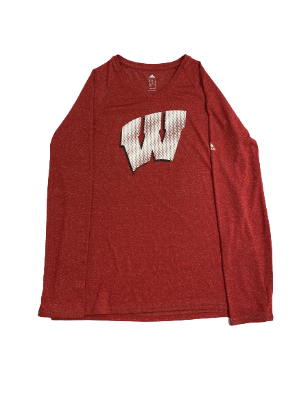 Anna MacDonald Wisconsin Volleyball Team-Issued Long Sleeve Shirt (Size Women&