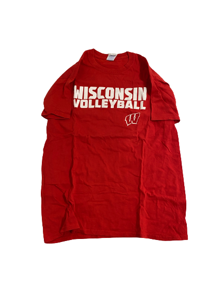 Anna MacDonald Wisconsin Volleyball T-Shirt (Size M)