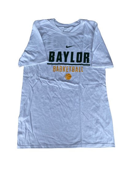 MaCio Teague Baylor Basketball Team Issued Workout Shirt (Size S)