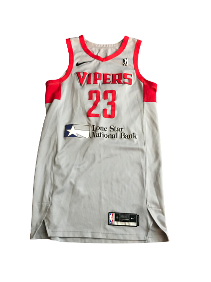 Chris Walker Rio Grande Valley Vipers Game Worn Jersey (Size 46)