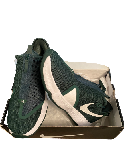 Xavier Tillman Michigan State Team Issued Paul George Shoes (Size 18)