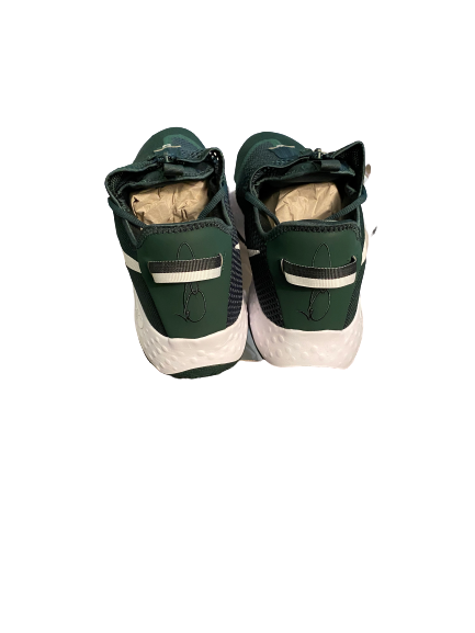 adidas gazelle silver green womens Xavier Tillman Michigan State Team Issued Paul George Shoes (Size 18) – The  Players Trunk
