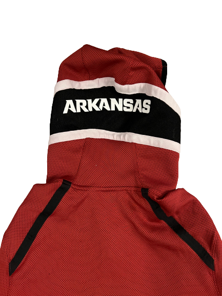 Jimmy Whitt Jr. Arkansas Basketball Team Exclusive Warm-Up Jacket (Size LT)