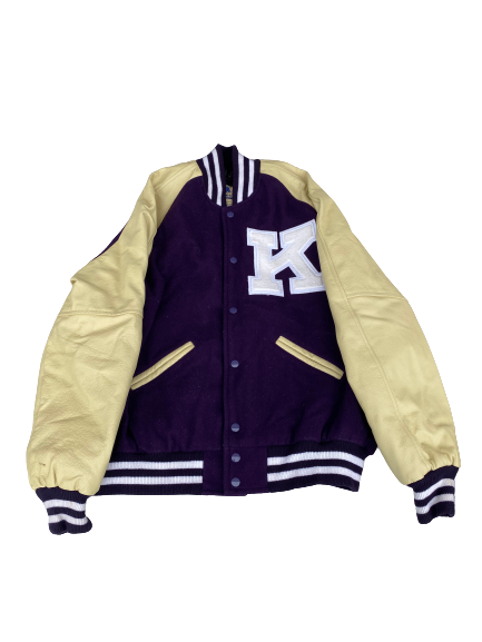 Barry Brown Kansas State Basketball Player Exclusive Varsity Jacket (Size L)