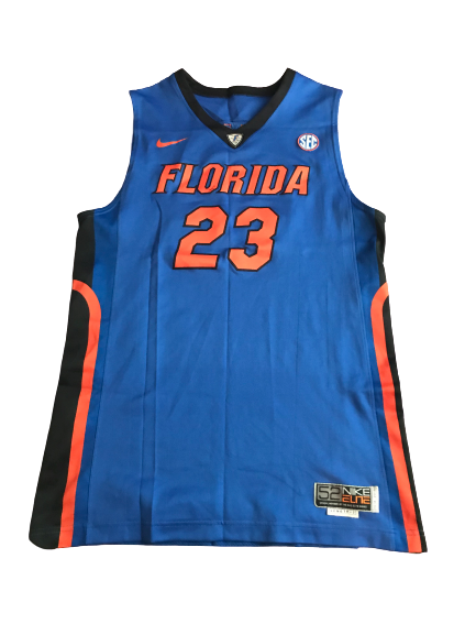 Chris Walker Florida Gators 2014-2015 Game Worn Jersey (Size 52)