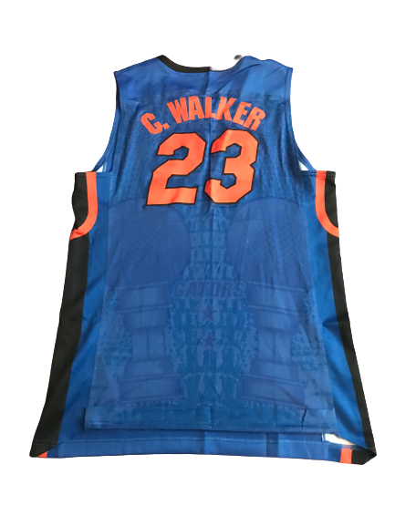 Chris Walker Florida Gators 2014-2015 Game Worn Jersey (Size 52)