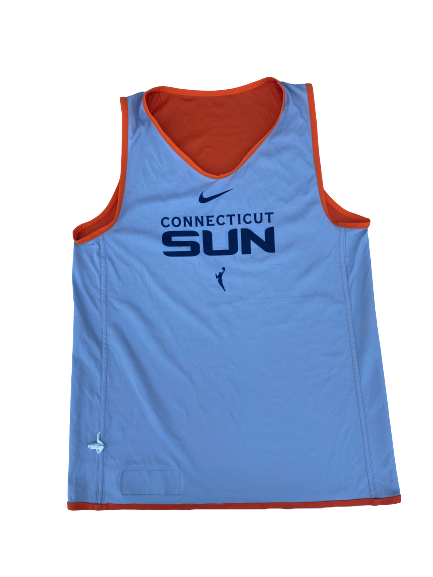 Aleah Goodman Connecticut Sun Player Exclusive Reversible Practice Jersey (Size L)