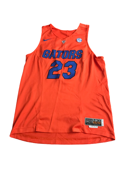 Chris Walker Florida Gators 2015-2016 Game Worn Jersey (Size 52)