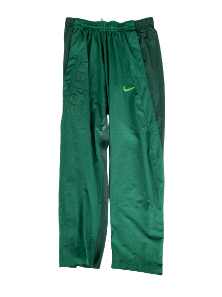 Makai Mason Baylor Nike Pregame Snap Button Pants (Size XL)