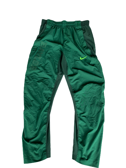 Makai Mason Baylor Basketball Pregame Snap Button Pants (Size L)