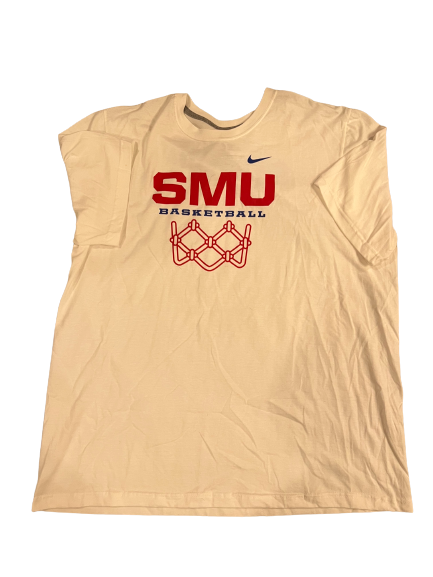 Jimmy Whitt Jr. SMU Basketball Team Issued Workout Shirt (Size 2XL)