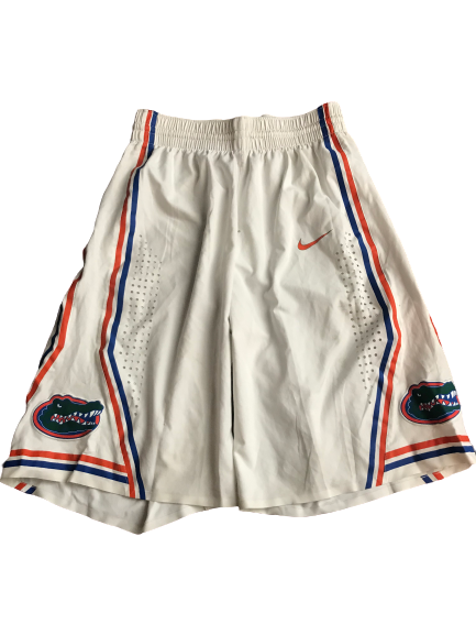 Chris Walker Florida Gators 2013-2014 Game Worn Shorts (Size 36)