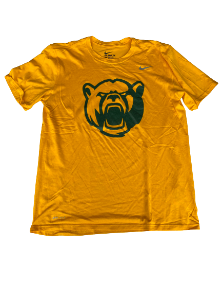 MaCio Teague Baylor Basketball Team Issued Workout Shirt (Size L)
