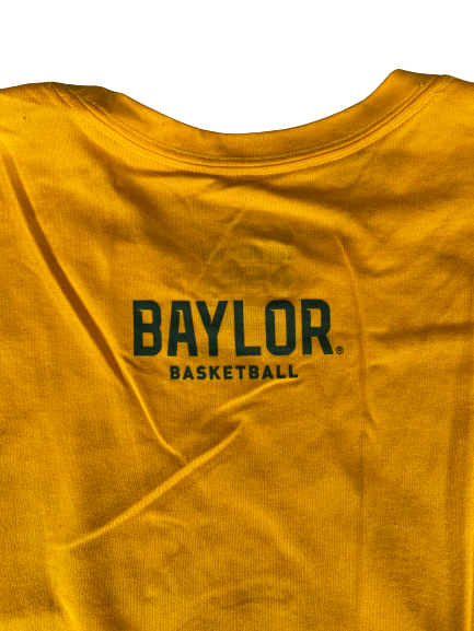 MaCio Teague Baylor Basketball Team Issued Workout Shirt (Size L)