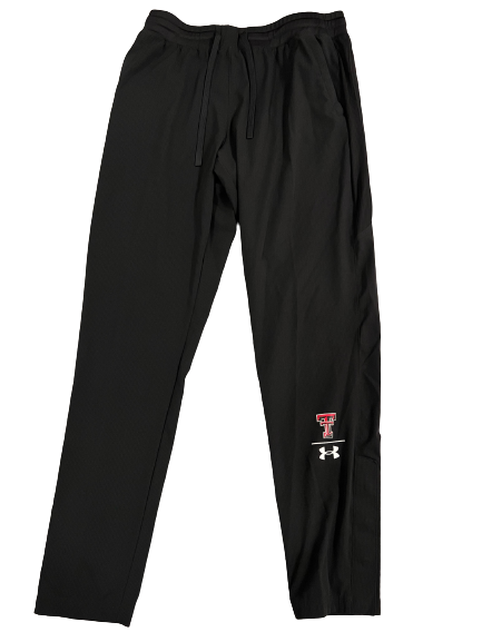 Marcus Santos-Silva Texas Tech Basketball Team Issued Sweatpants with Player Tag (Size XLT)