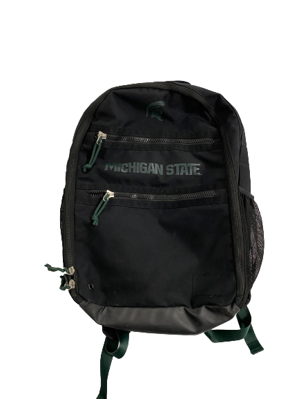 Elijah Collins Michigan State Football Team-Issued Travel Backpack