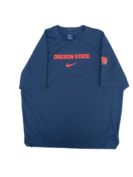 Aleah Goodman Oregon State Basketball Player Exclusive Pre-Game Shooting Shirt (Size L)
