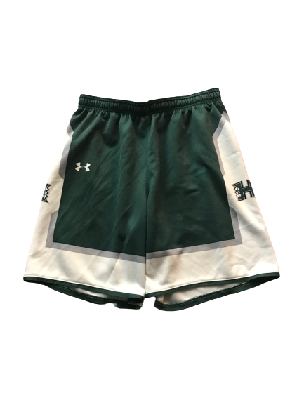 Zigmars Raimo Hawaii Basketball Team Issued Practice Shorts (Size XL)