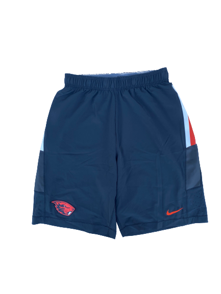 Aleah Goodman Oregon State Basketball Team Issued Workout Shorts (Size S)
