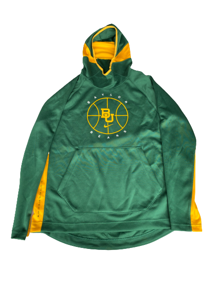 MaCio Teague Baylor Basketball Team Issued Travel Sweatshirt (Size L)