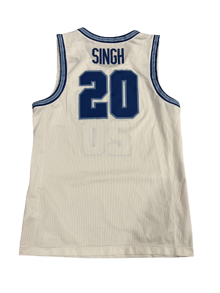 Ramon Singh Xavier Basketball Alternate Game Issued Jersey (Size L)