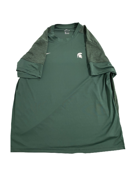Elijah Collins Michigan State Football Team-Issued T-Shirt (Size XXXL)