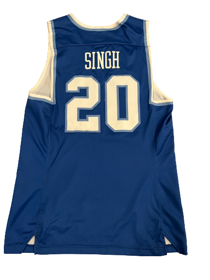 Ramon Singh Xavier Basketball Alternate Game Issued Jersey (Size L)