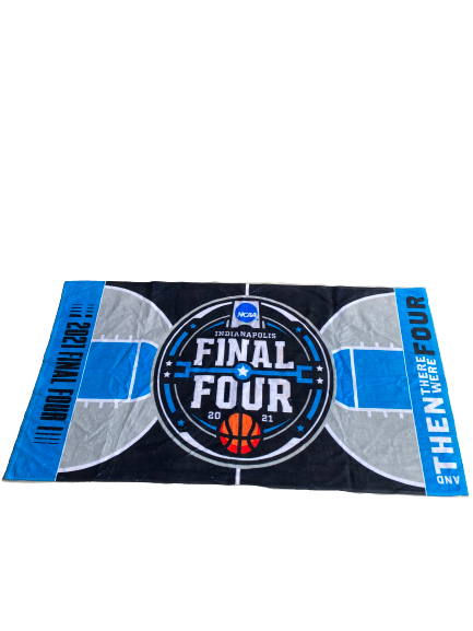 MaCio Teague Exclusive 2021 NCAA Final Four Bench Towel Towel