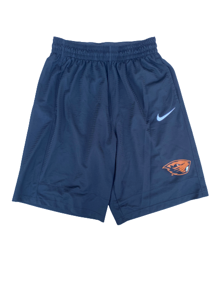 Aleah Goodman Oregon State Basketball Team Issued Workout Shorts (Size M)