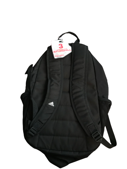 Cornelius Sturghill Louisville Team Issued Backpack With Travel Tag