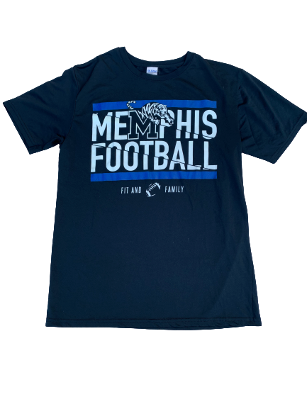 Kedarian Jones Memphis Football Gildan T-Shirt (Size M)
