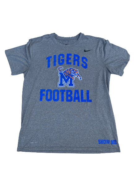 Kedarian Jones Memphis Football Nike T-Shirt (Size L)