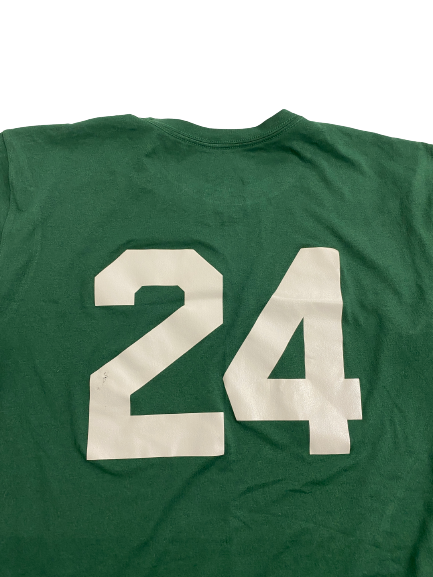 Elijah Collins Michigan State Football Player-Exclusive T-Shirt With 