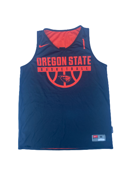Aleah Goodman Oregon State Basketball Player Exclusive Reversible Practice Jersey (Size Women&