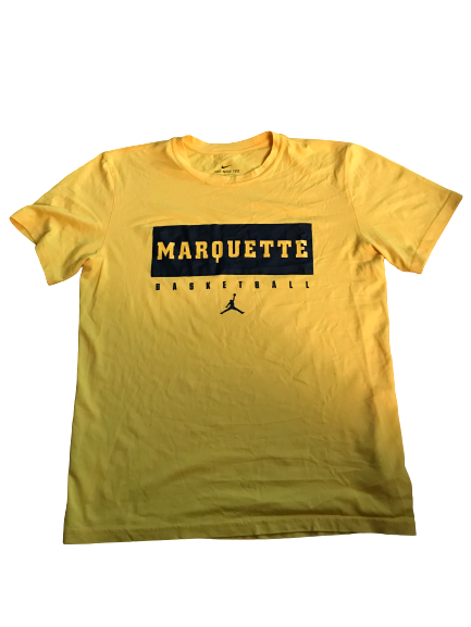 Markus Howard Marquette Basketball Team Issued Workout Shirt (Size M)