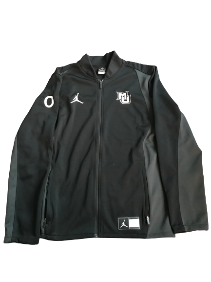 Markus Howard Marquette Basketball Team Issued Full-Zip Jordan Jacket With 