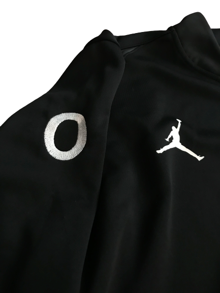 Markus Howard Marquette Basketball Team Issued Full-Zip Jordan Jacket With 