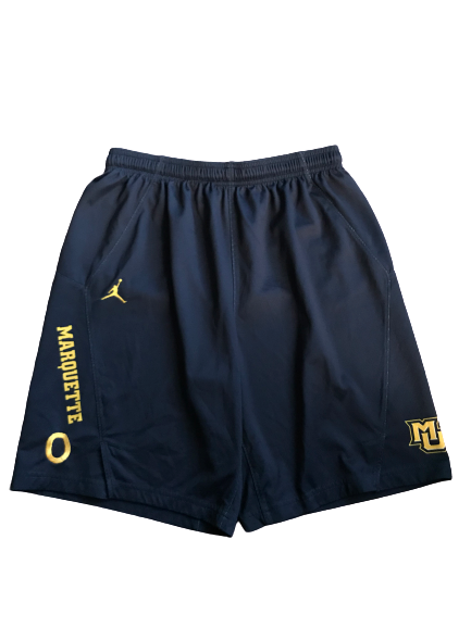 Markus Howard Marquette Basketball Team Issued Practice Shorts With 