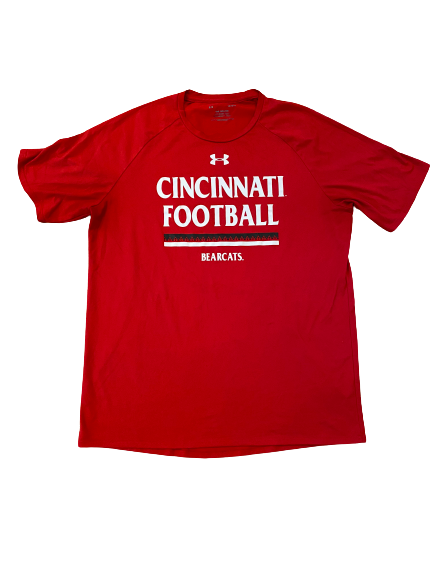 Darrick Forrest Cincinnati Football Under Armour T-Shirt (Size L)