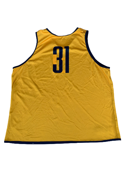Logan Routt West Virginia Basketball Reversible Practice Jersey (Size XXXL)