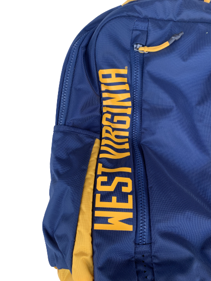 Logan Routt West Virginia Team-Issued Nike Backpack